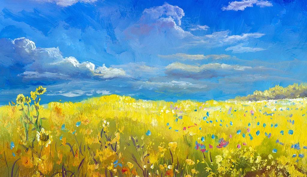 河畔有約丨解壓數(shù)字油畫，一起畫你想畫！